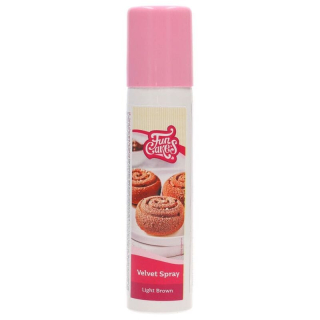 Sprej Velvet sametový efekt světle hnědý 100 ml